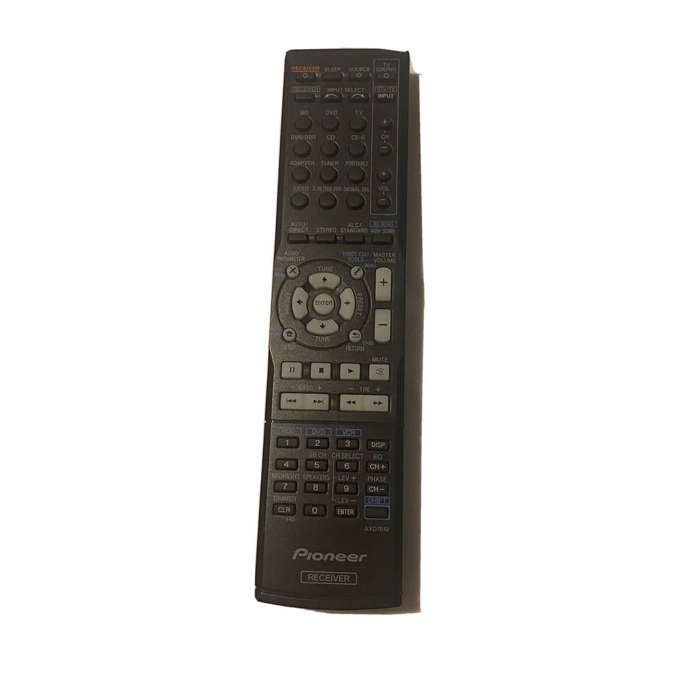 Genuine OEM Pioneer AXD7619 Audio/Video Receiver Remote Control